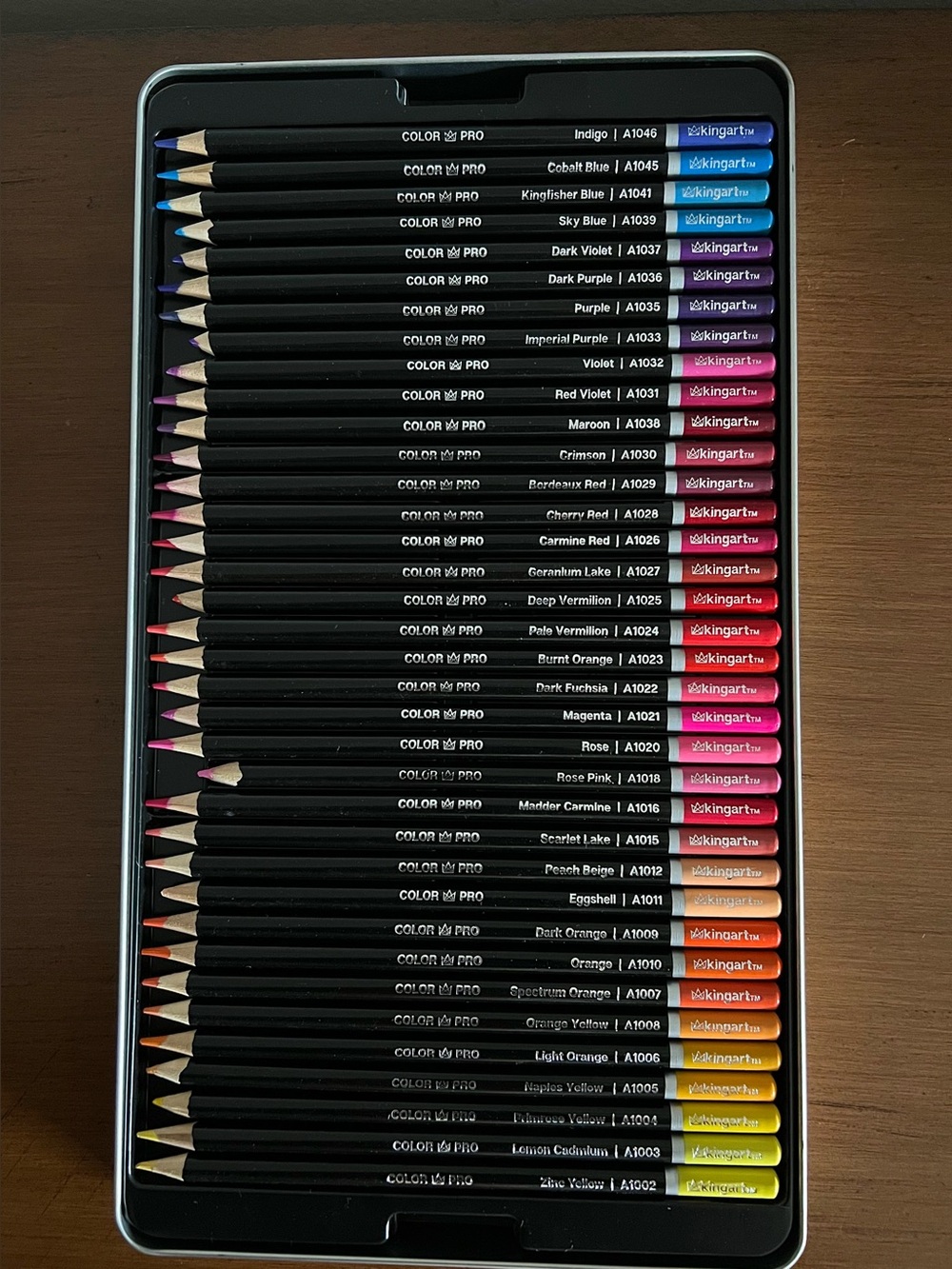 Kingart Colored Pencil Set - 72
